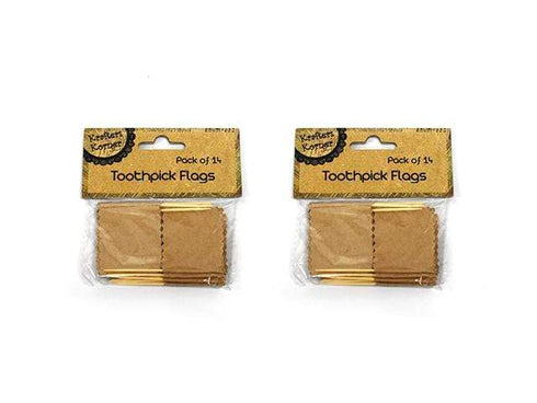 AussieSuperStore Party Essentials Craft Toothpicks Flags Craft Toothpicks Flags | Cupcake Flags 9320760178209 CRAFT 178209